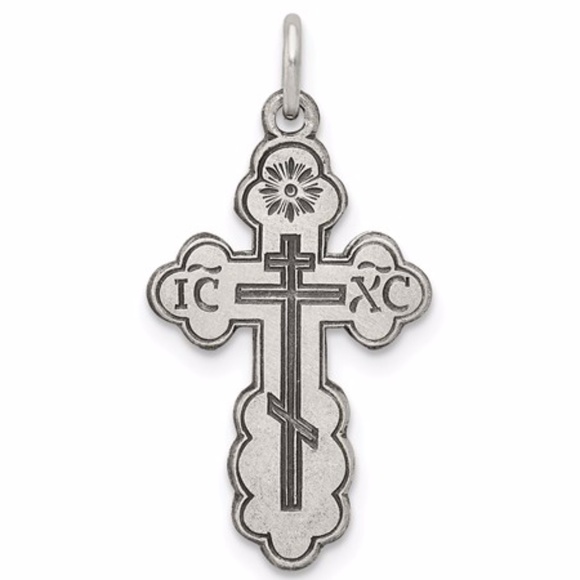 Jewelry - Sterling Silver Eastern Orthodox Cross Charm